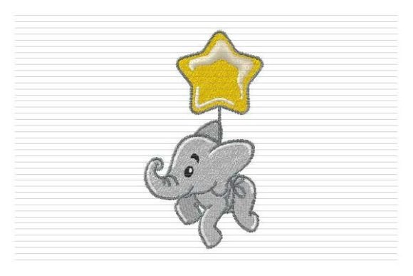 Baby Elephant with Star Embroidery: A Holiday Review