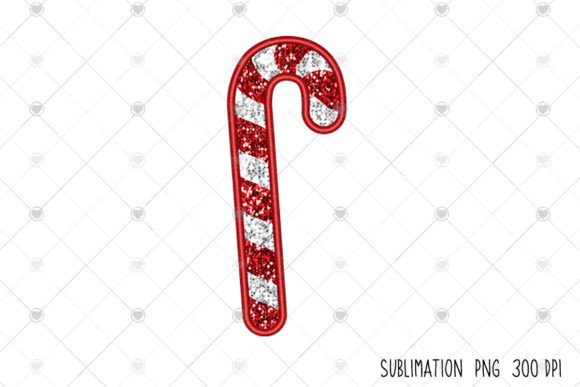 Evaluating Fuax Sequin Candy Cane Embroidery PNG for Etsy Shops