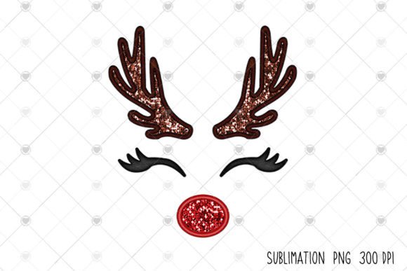 Faux Embroidery Girl Reindeer Christmas Design Review