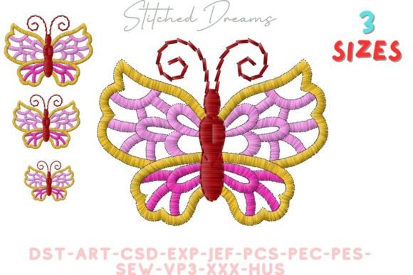 Review: Butterfly Motif Embroidery Design for Holiday Gifts