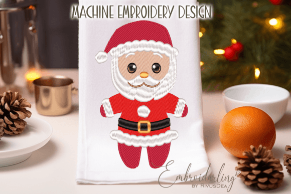 Review: Santa Claus Embroidery Design for Holiday Crafts