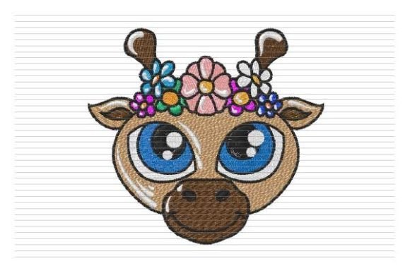 Reviewing Baby Giraffe Head Embroidery for Holiday Sales