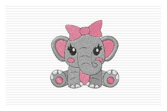 Reviewing Baby Girl Elephant Embroidery for Etsy Shops