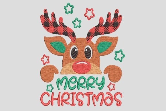 Reviewing Cute Reindeer Merry Christmas Embroidery