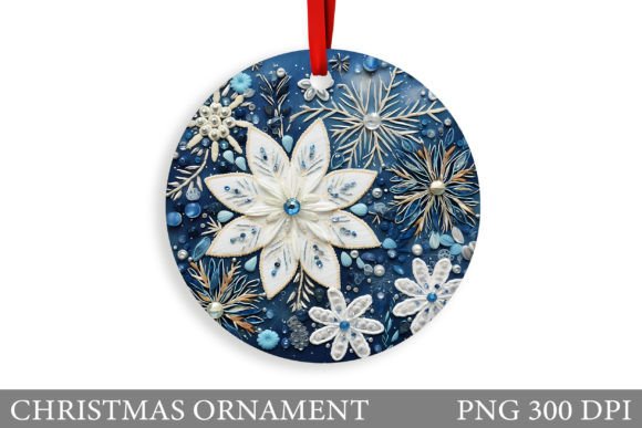 Reviewing Embroidery Snowflakes Christmas Ornament