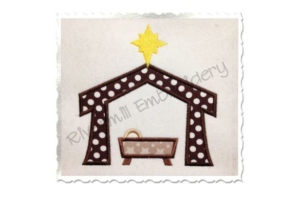 Reviewing the Applique Manger Embroidery Design for Holiday Sales
